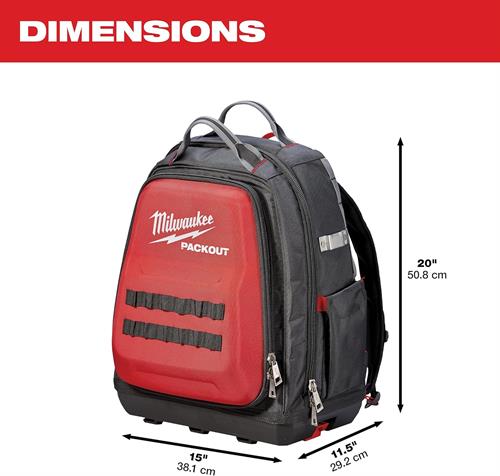Milwaukee Takım Sırt Çantası Göğüs Askısı Polimer Taban 4932471131