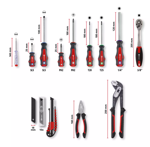 Einhell Takım Çantası 80 Parça 370570