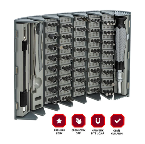 Rox 126 Parça Tornavida Seti 153ROX0307