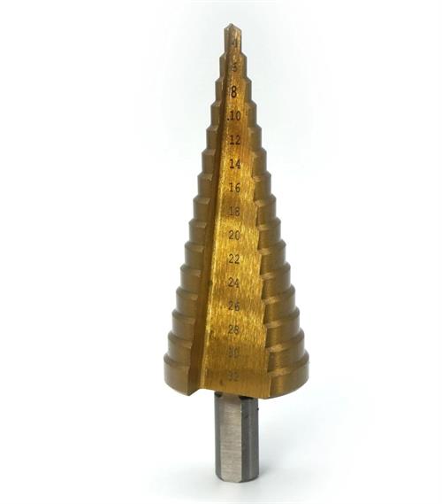 Sera Kademeli Panç Matkap Ucu 4-32 MM