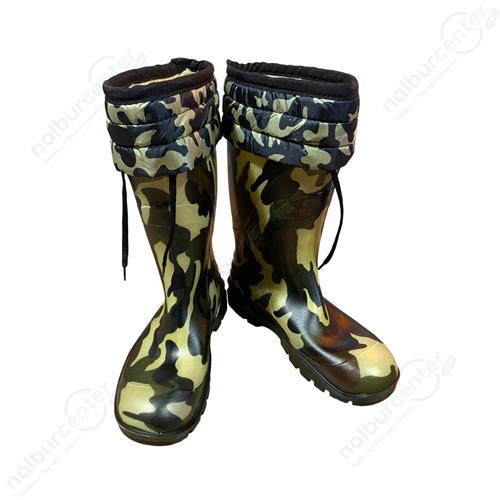 Arısan Reçber Avcı Çizmeleri Kamuflaj Kısa No:44