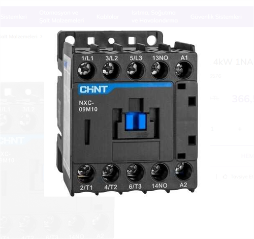 Chnt Mini Kontaktör 4KW 9A 836576