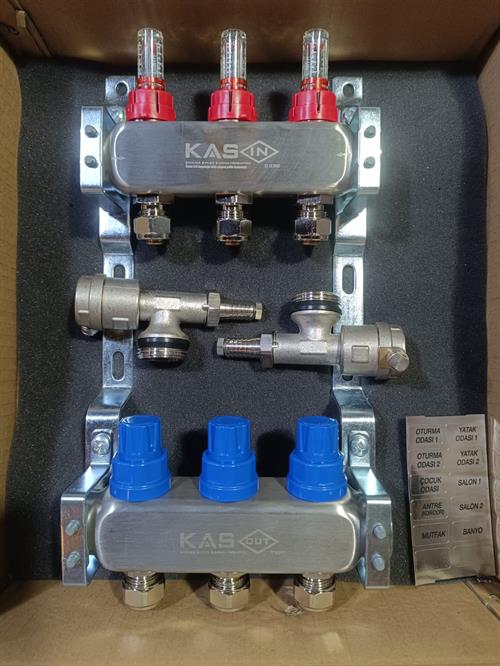 KAS 3 Delikli 1 Kare Tip Debili Kollektör Seti 1822903