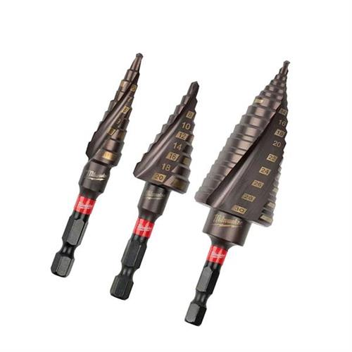 Milwaukee SHOCKWAVE Kademeli Matkap Uç Seti 3 Parça 48899266