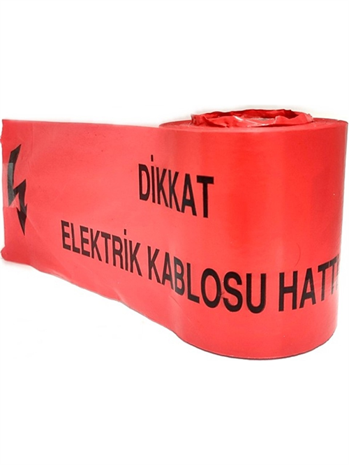 İkaz Şeridi 15cm*250MT Elektrik Kablo İçin