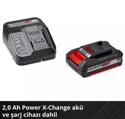 Einhell TP-CD 18/60 Lİ-İ BL Kit 1*2.0AH Akülü Darbeli Vidalama 4514211