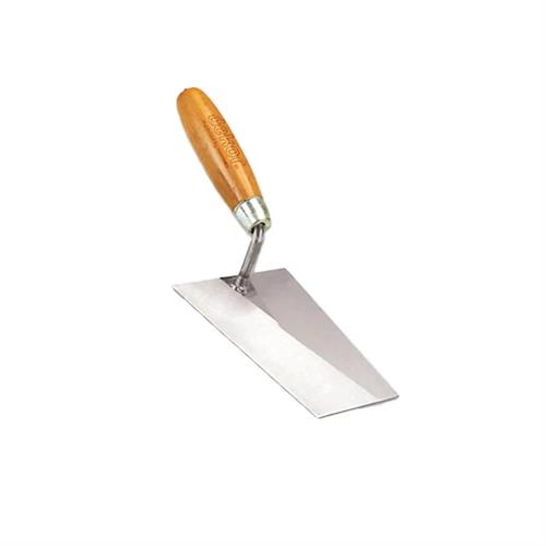 Dekor Ahşap Saplı Duvarcı Malası 14 CM 065