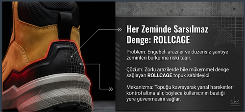 Milwaukee Flextred Ayakkabı S3S 1M171311 Esd 45 NO 4932493749