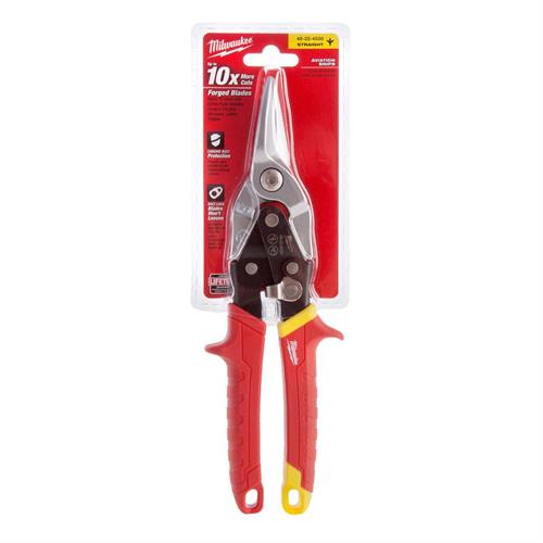 Milwaukee Ağır Hizmet Tipi Kaportacı Makası Düz Kırmızı T48224530