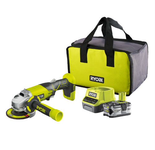 Ryobi R18AG-140S 18V 1x 4.0 Ah Li-On Akülü Taşlama 5133004301