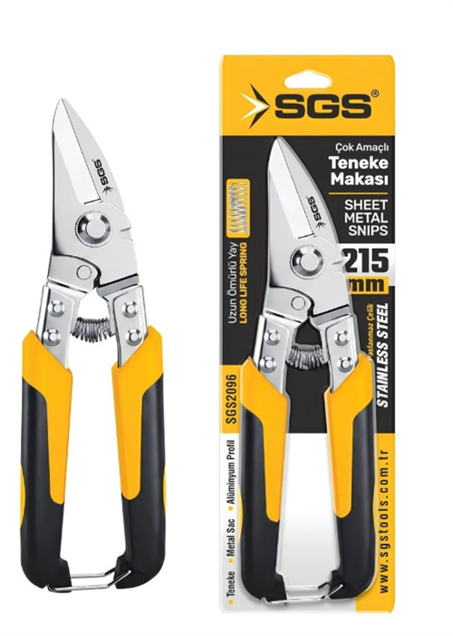 Sgs Çok Amaçlı Teneke Makası 215 mm SGS2096