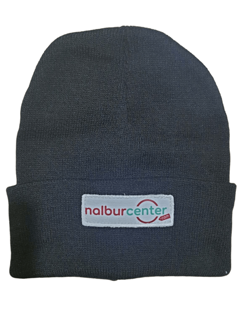Nalburcenter Logolu Bere Siyah