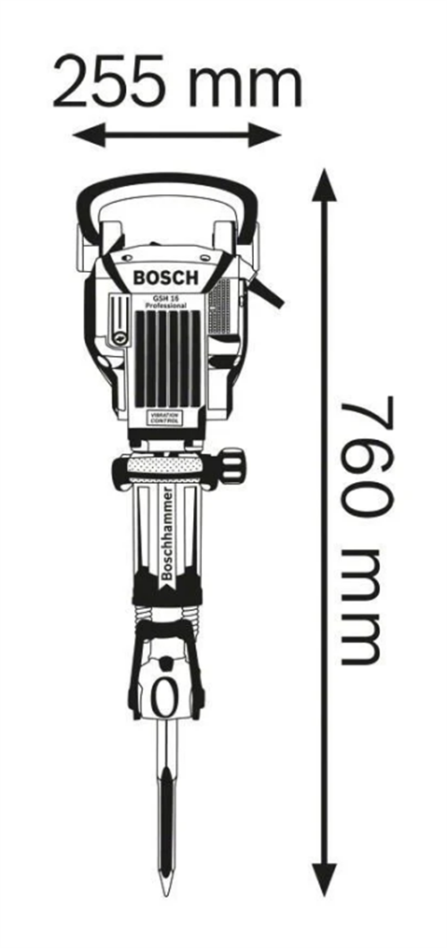 Bosch Kırıcı GSH 16-28 0611335000