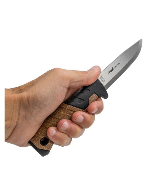 Rox Camping Bushcraft Plus Paslanmaz Çelik Kamp Bıçak Siyah 153CAMP0322