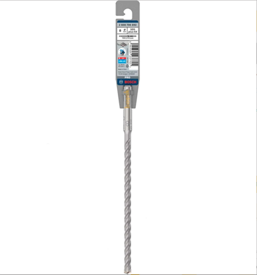 Bosch SDS Plus-5X Dört Elmaslı 8 x 210 mm  Matkap Ucu 2608706892
