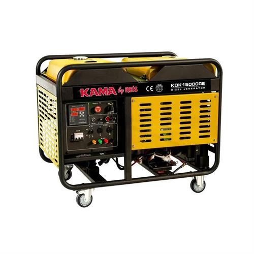 Kama KDK15000RE Dizel Jeneratör 15KVA Marşlı Monofaze