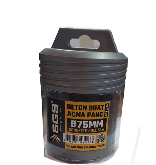 Sgs Beton Buat Açma Panç 75 mm SGS1934