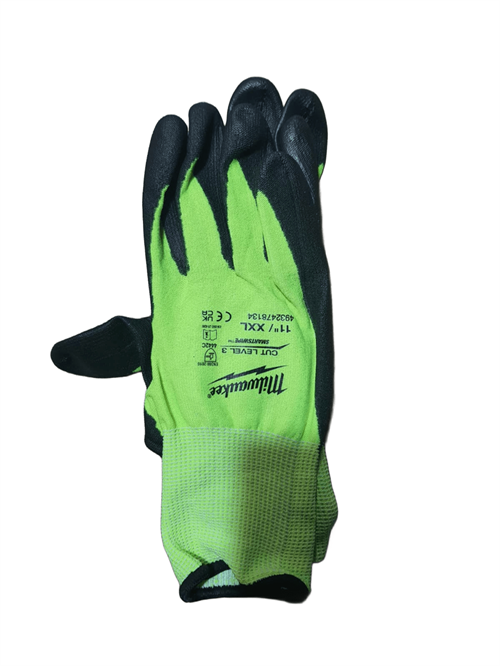 Milwaukee 3.Derece Kesik Korumalı Nitril Eldiven 11/XXL PK(12) 4932479023