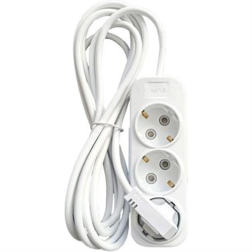 Elbi Myra Üçlü Çocuk Korumalı Topraklı Grup Priz 2 MT