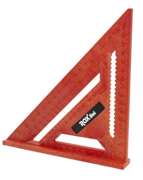Rox Wood Abs Üçgen Gönye 175 mm 153ROX0022