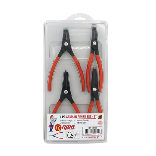 Rıco 4pc Segman Pense Seti 7 RC5557
