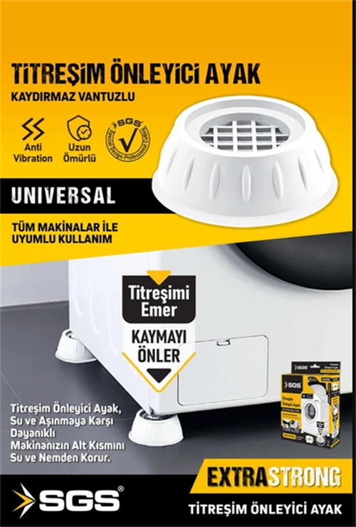 Sgs Titreşim Önleyici Ayak 4Lü SGS6220