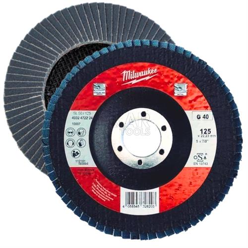 Milwaukee Flap Disk SL 50/125*22MM 120 Kum 4932472227
