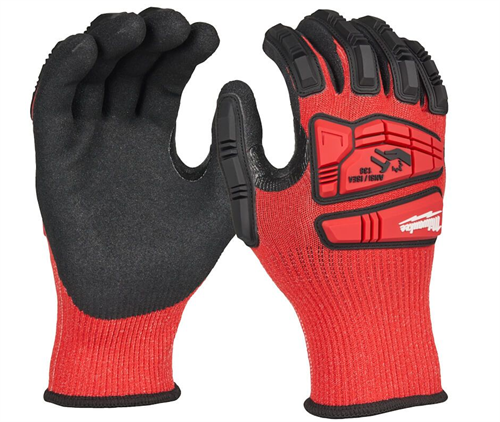 Milwaukee Darbeye ve Kesilmeye Dayanıklı Eldiven 3.Seviye 10/XL 4932498532