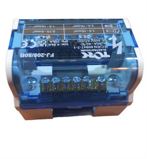 Tork 8 Delik 2 Kutup Dağıtıcı Ünite 80A FJ-208/80B