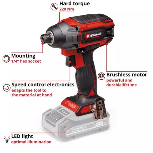 Einhell TP-CI 18/220 Lİ BL Solo Darbeli Vidalama 4510085