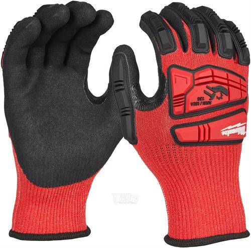 Milwaukee Darbeye ve Kesilmeye Dayanıklı Eldiven C (Seviye 3) 8/M 4932498530