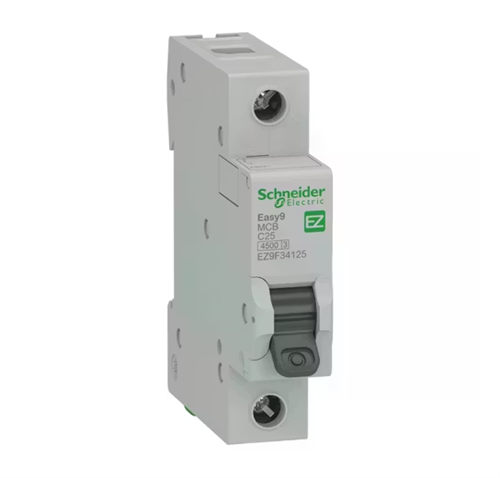 Schneider Monofaze Otomatik Sigorta 1P C 25A 4,5KA EZ9F34125
