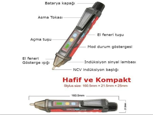 Unı-t Voltaj Gerilim Dedktörü Ut12E-Row