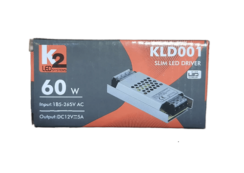 K2 Slim Led Trafosu 5A 60W KLD001