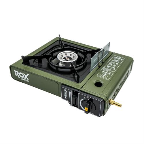Rox Camping Tekli Portatif Kamp Ocağı 153ROX0188  Yeşil