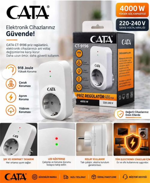 Cata Priz Regülatör CT-9196
