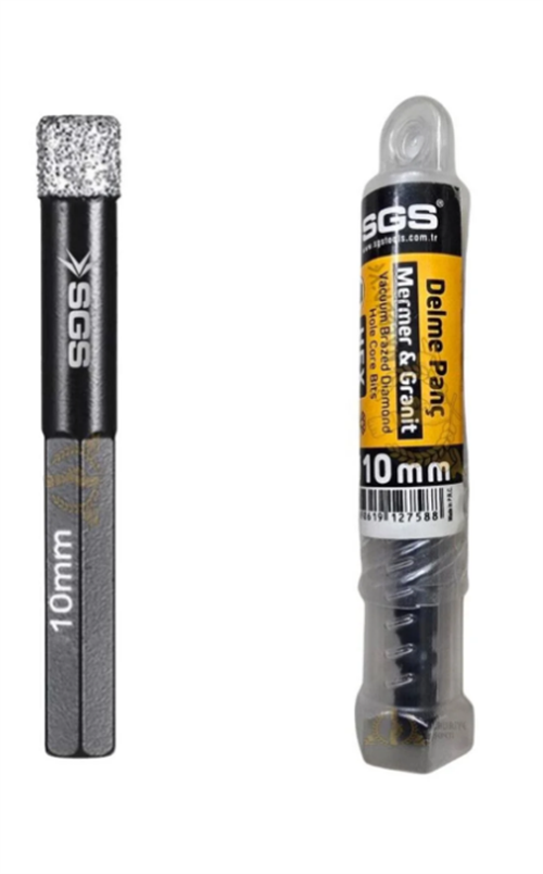 Sgs Hex Mermer ve Granit Delme Panç 10 mm SGS2758Pançlar