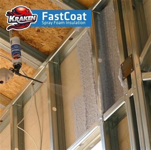 Kraken Poliüretan Termal Yalıtım Hızlı Kaplama Sprey Köpük 930 Gram (Kutusu 3 m²)