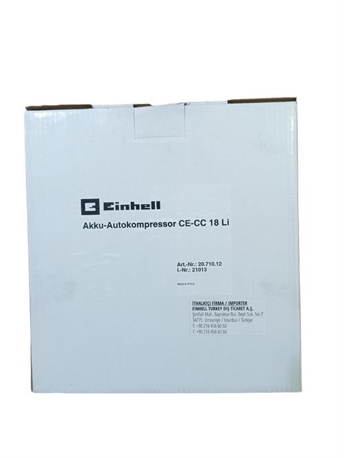 Einhell CE-CC 18 Li-Solo Oto Hava Kompresörü 2071010