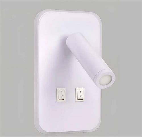 Ycl YDA-900B Yatak Başı Led Okuma Apliği Metal Kasa 3+6W