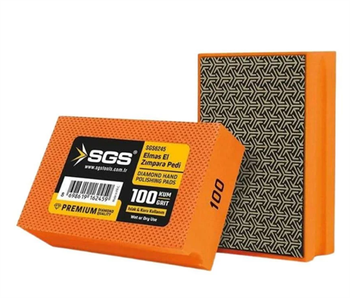 Sgs Elmas El Zımpara Pedi 100 Kum SGS6245