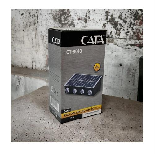 Cata CT-8010 Kos Solar Led Aplik 20W Günışığı 
