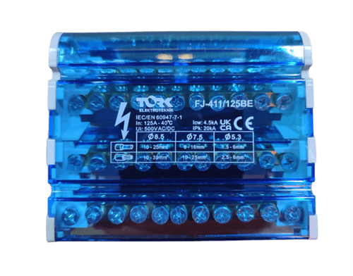 Tork 11 Delik 4 Kutup Dağıtıcı Ünite 125A FJ-411/125BE