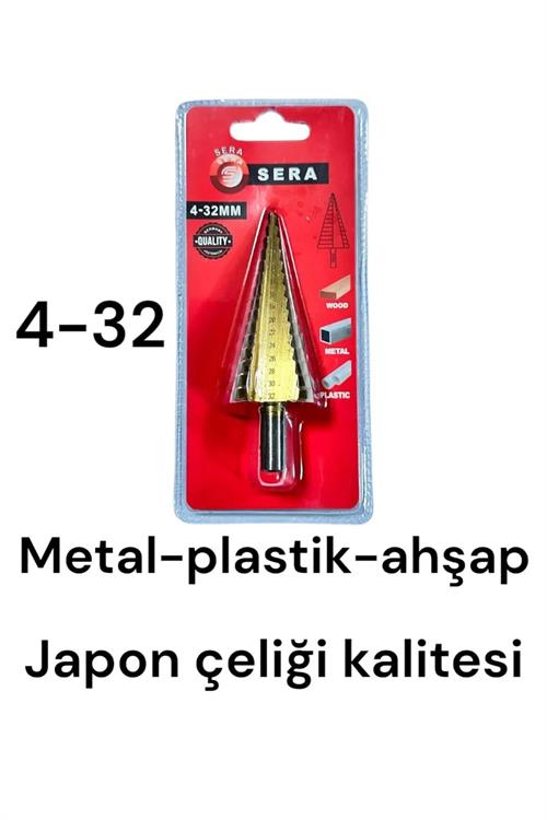 Sera Kademeli Panç Matkap Ucu 4-32 MM