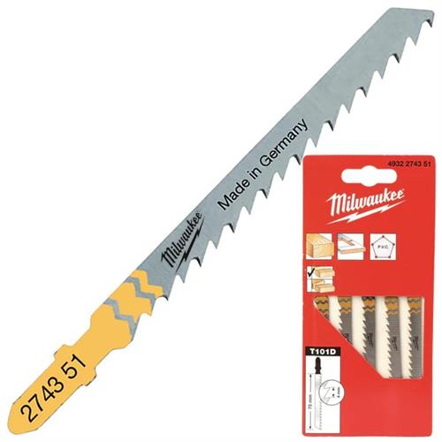 Milwaukee T101D Dekupaj Bıçağı 75 MM 5li (Ağaç) 4932274351