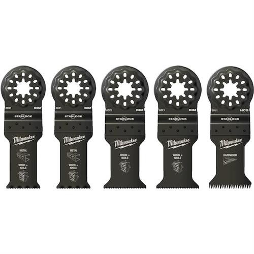 Milwaukee Omt SL Ahşap / Bi-Metal Testere Bıçağı Set 5 Parça 48906115