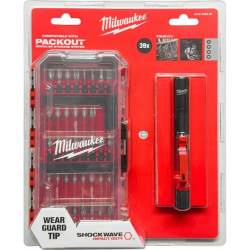 Milwaukee Bits Uç Set 39 Parça + Led Fener 4932498608