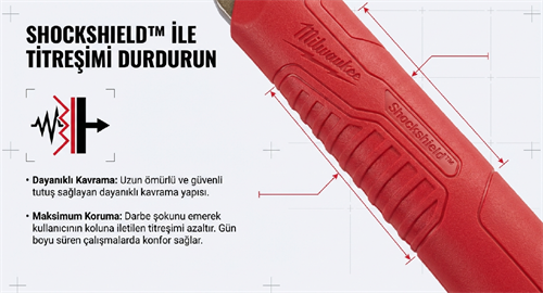 Milwaukee Kavisli Çekiç 570 GR 4932478654