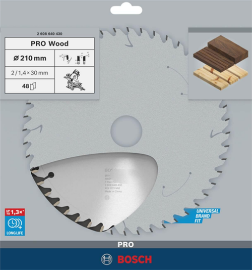 Bosch Optiline Wood 210*30mm 48 Diş 2608640430