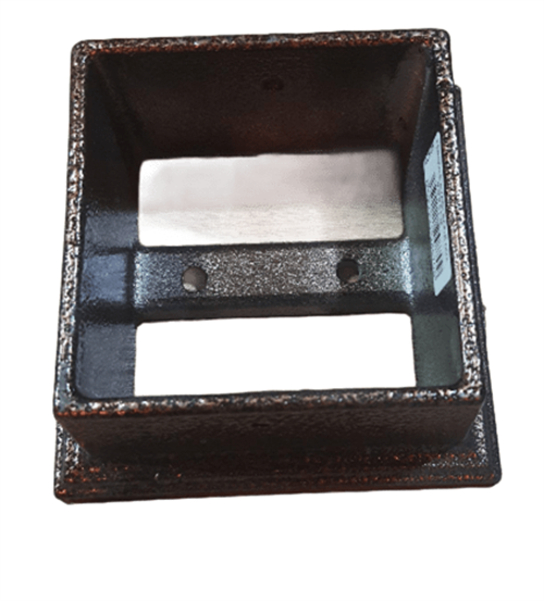 Pergüle Ayağı Döküm Bakır Renk 9.5CM X 9.5CM
